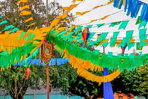 Bandeiras típicas de São João (Fonte: Canva)