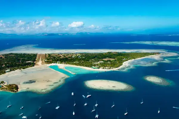 Ilha de Fiji, na Oceania