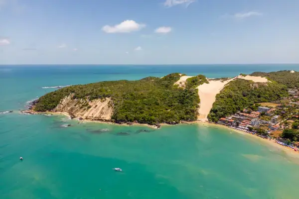 Vista aérea do Morro do Careca em Natal/RN (Fonte: Canva)