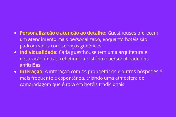 imagem com as diferenças resumidas