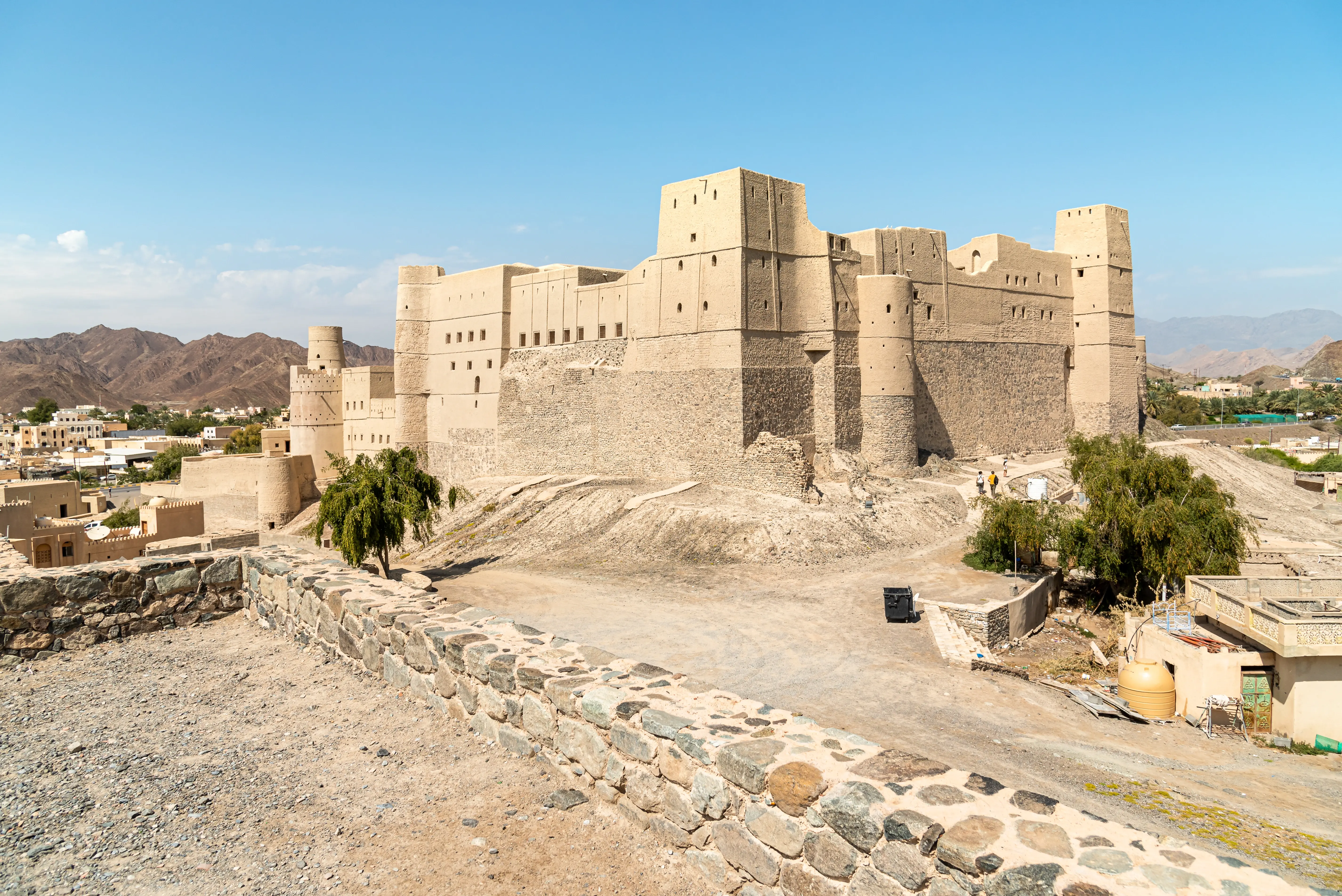 Forte Bahla, no sopé do Djebel Akhdar, no Sultanato de Omã (Fonte: Adobe Stock)
