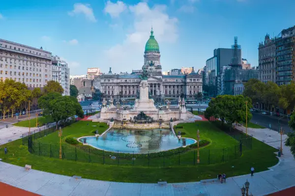 Vista panorâmica da cidade de Buenos Aires, na Argentina