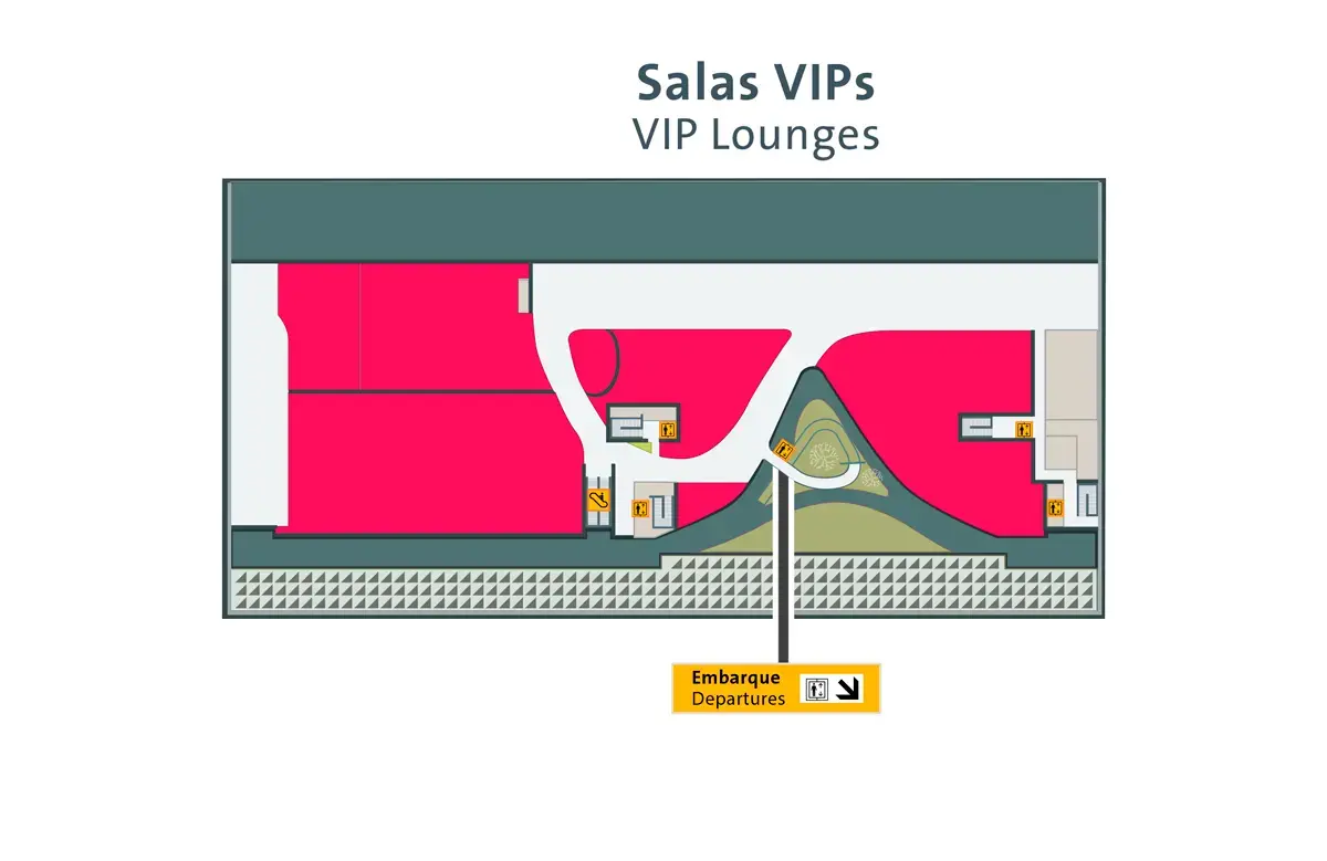 mapa de salas vips