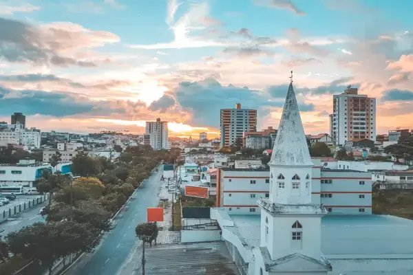Rua da cidade de Campina Grande