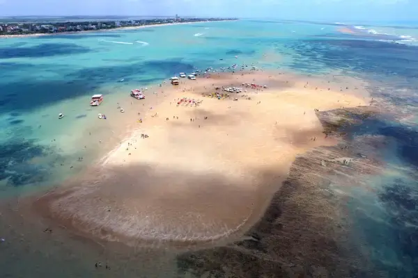 Areia Vermelha, na cidade de Cabedelo, Paraíba