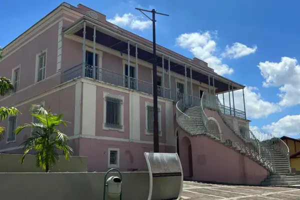 Fachada do Museu Histórico e Geográfico em Poços de Caldas (Fonte: Arquivo Pessoal)