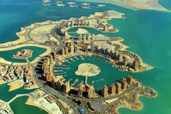 vista do alto do catar