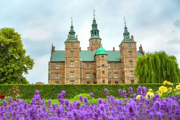 Castelo Rosenborg, em Copenhague, Dinamarca