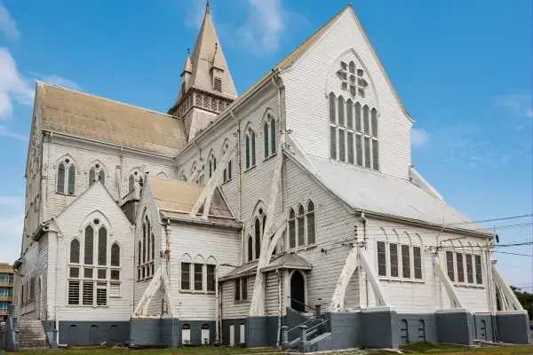 Catedral de St. George, em Georgetown, na Guiana