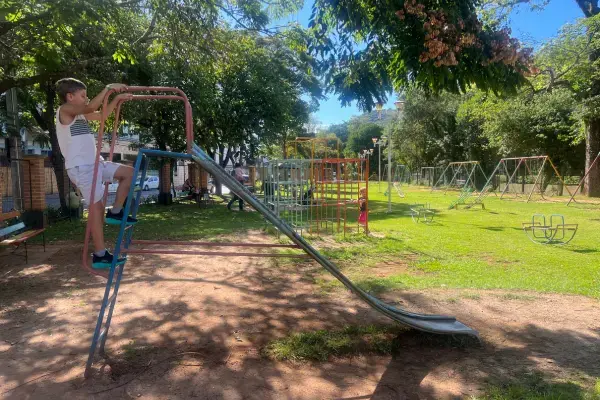 João no Parque Infantil Darcy Vargas em Poços de Caldas (Fonte: Arquivo Pessoal)