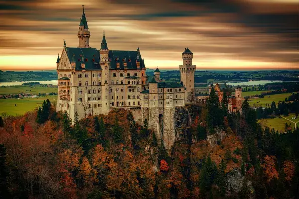Castelo de Neuschwanstein, na Alemanha