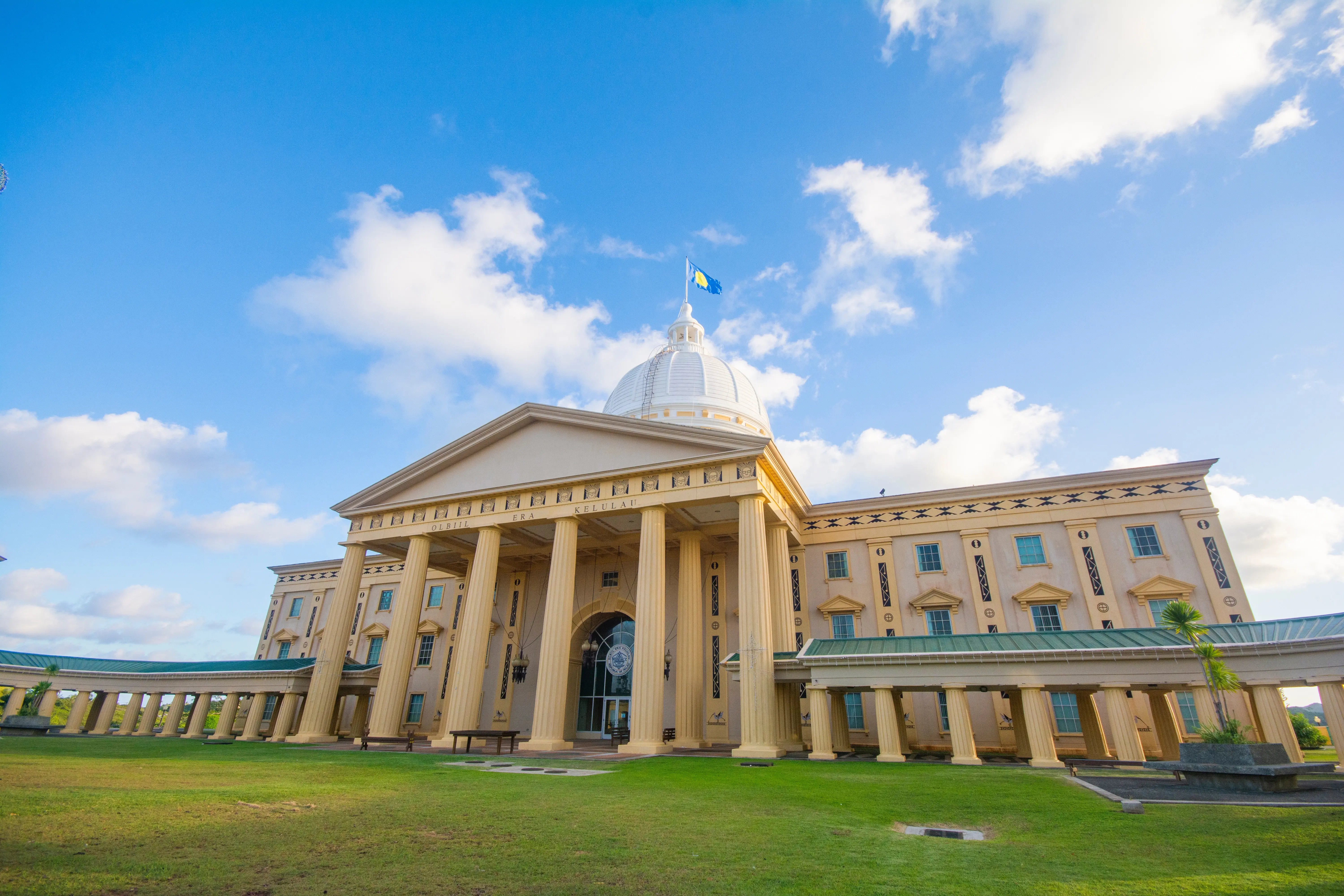 Parlamento, edifício do Capitólio em Melekeok, Palau, Pacífico (Fonte: Adobe Stock)