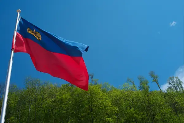 Bandeira de Liechtenstein