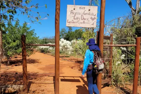 Entrada da Gruta da Lapa Doce, Bahia