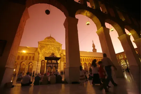 Mesquita dos Omíadas - Grande Mesquita de Damasco, Síria (Fonte: Canva)