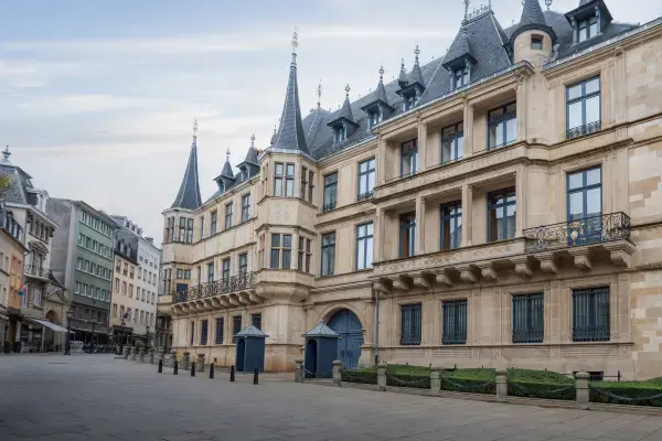 Palácio Grão-Ducal, residência oficial do Grão-Duque de Luxemburgo