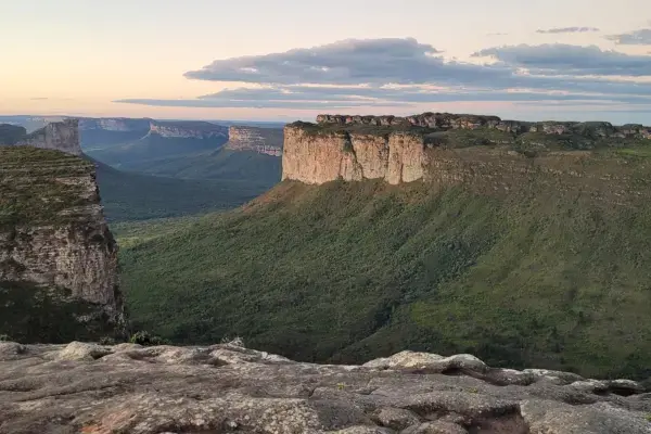Vista da Chapada Diamantina do Morro do Pai Inácio, Bahia
