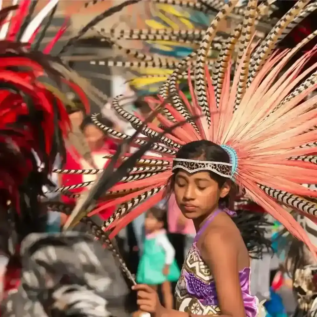 imagem capa do post Carnaval no México: conheça a atração das cores!
