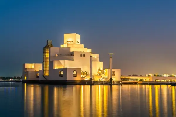 Museu de Arte Islâmica (MIA) visto do mar