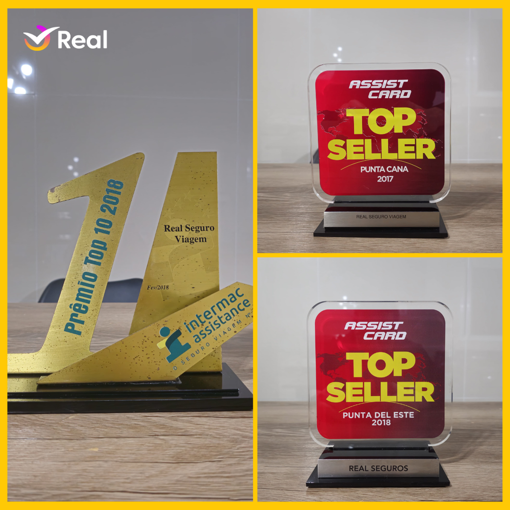 imagem capa do post Real Seguro Viagem: prêmios, inovação e história de sucesso!