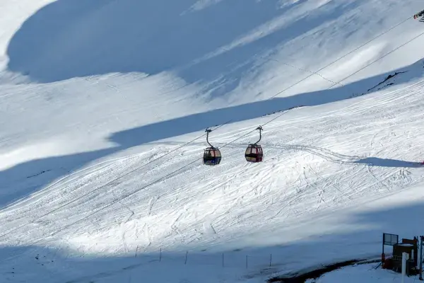Estação de esqui no Chile