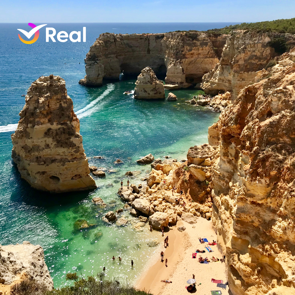 imagem capa do post Viagem para o Algarve: guia completo para planejar sua ida ao sul de Portugal