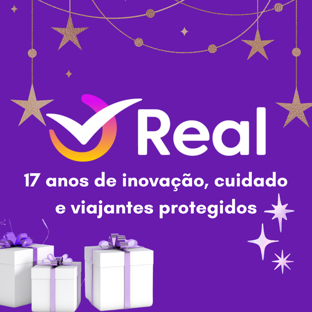 imagem capa do post 17 anos da Real Seguro Viagem: nossa história com viajantes!