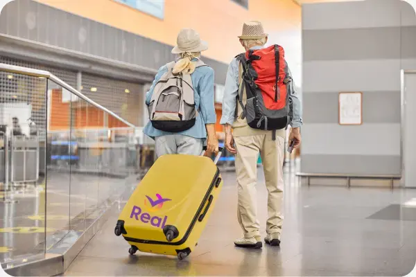 pessoas indo viajar