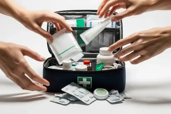 Kit de primeiros socorros