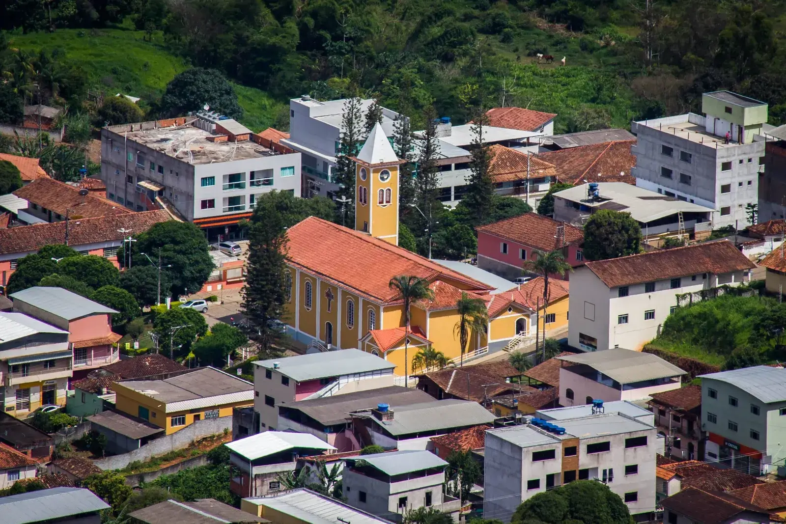 cidade vista alta da pedra do cruzeiro