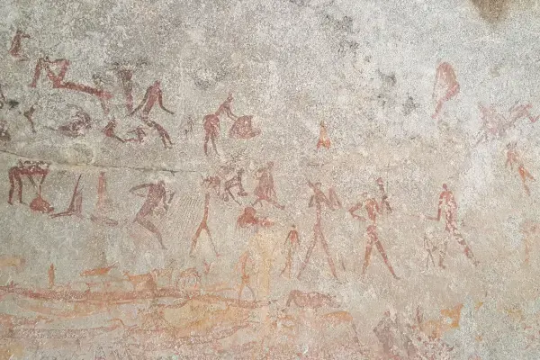pinturas rupestres de Matobo zimbábue (Fonte: Adobe Stock)
