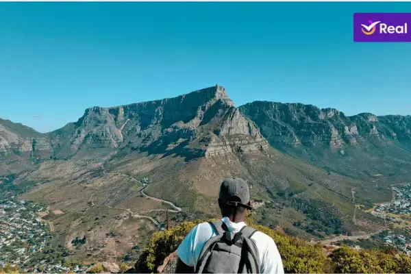 Vista do topo da Table Mountain, seguro viagem Cidade do Cabo