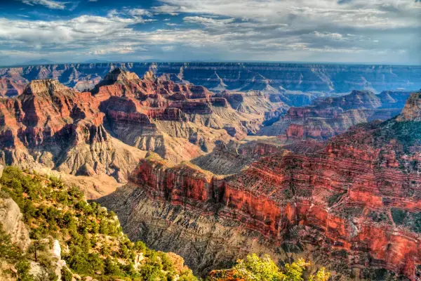 Vista do Grand Canyon National Park, no Arizona, uma das paisagens mais impressionantes próximas à Rota 66.