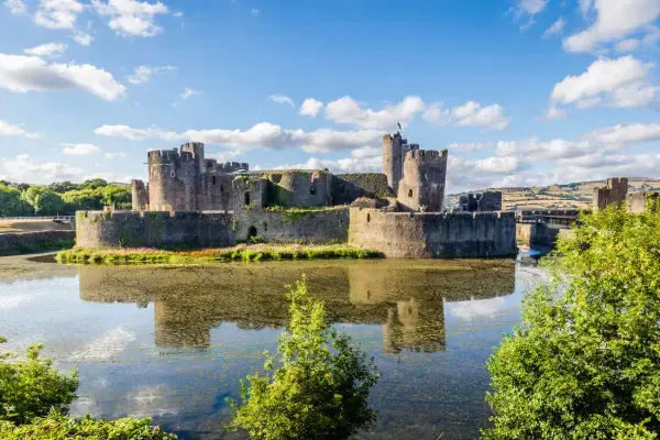 País de Gales – Castelo de Caerphilly (Fonte: Canva)