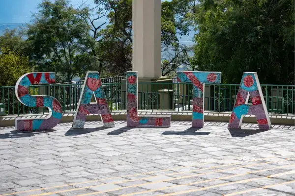 Letreiro da cidade de Salta