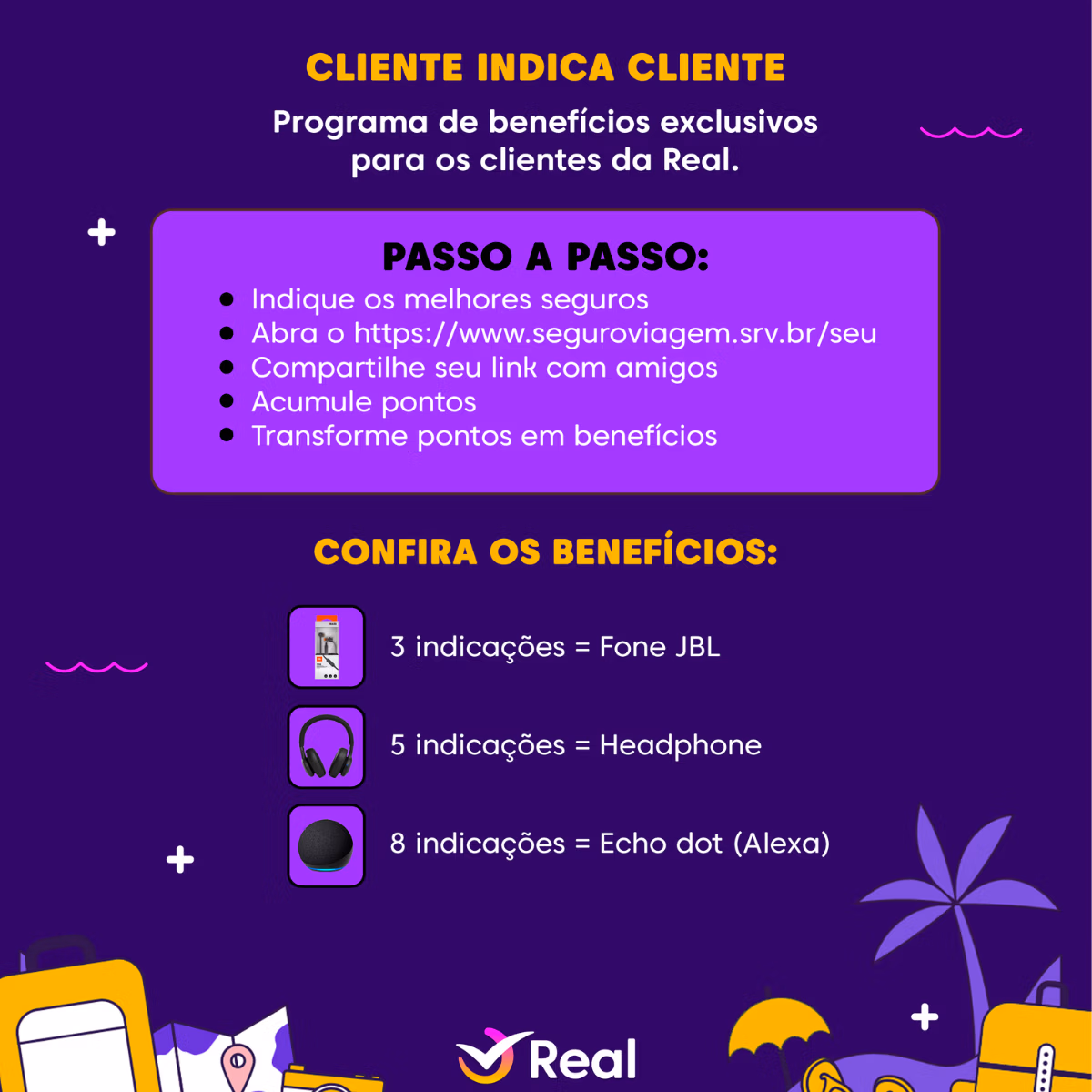 imagem de capa da publicação Cliente Indica Cliente Real: saiba como funciona o programa de indicação e receba prêmios!