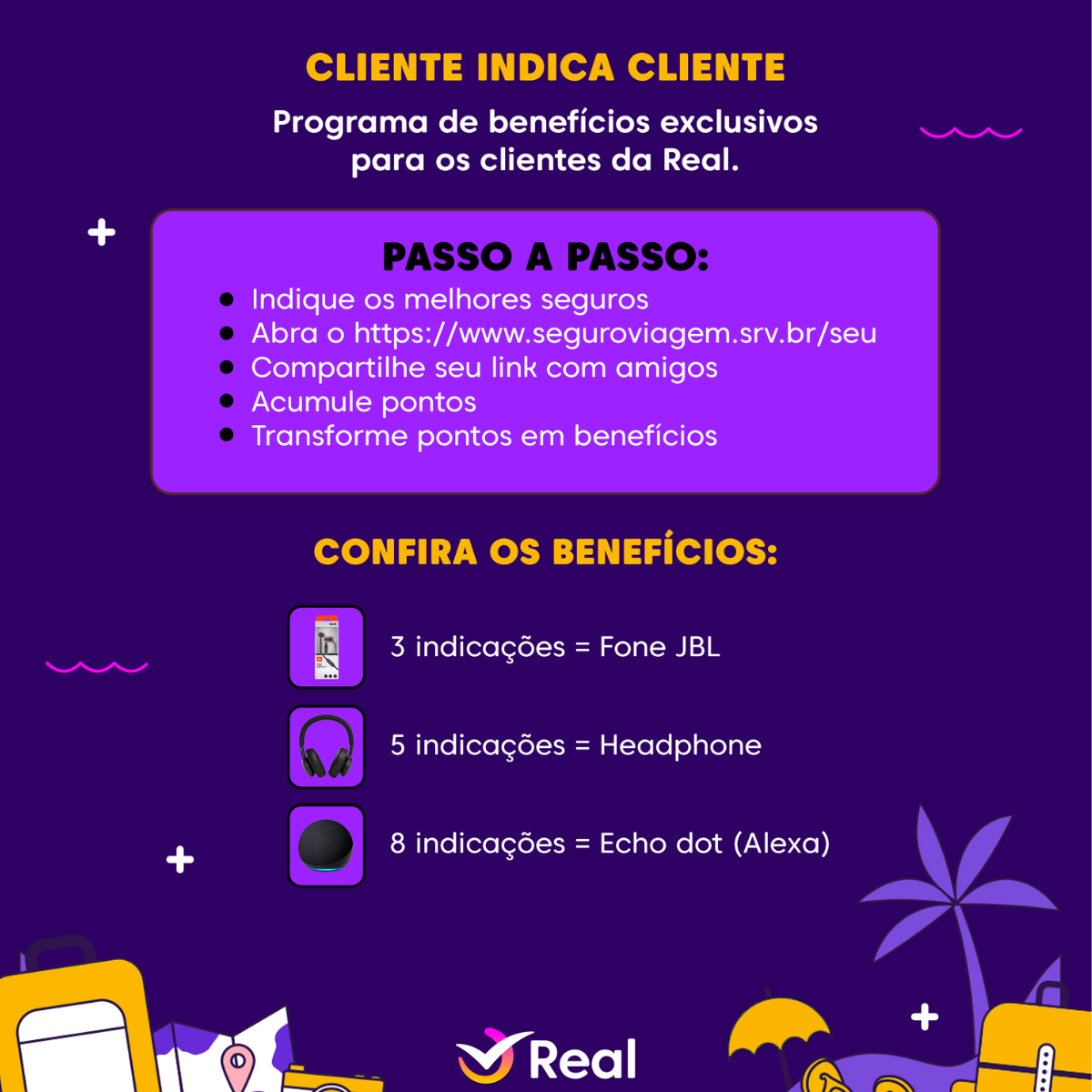 imagem capa do post Cliente Indica Cliente Real: saiba como funciona o programa de indicação e receba prêmios!