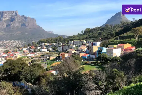 Casas coloridas do Bo-Kaap na Cidade do Cabo, seguro viagem