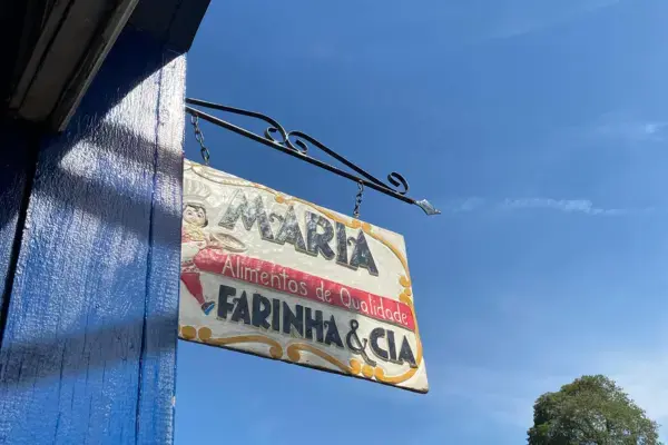 imagem de placa de restaurante