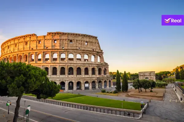 coliseu, roma viagem italia e espanha
