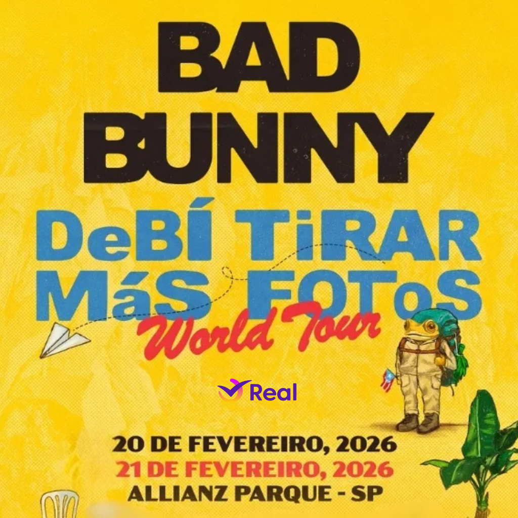 imagem de capa da publicação Show Bad Bunny Brasil 2026: Guia Completo com Datas, Ingressos e Dicas de Viagem