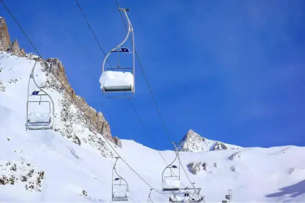 teleférico Marte, Las Leñas, argentina