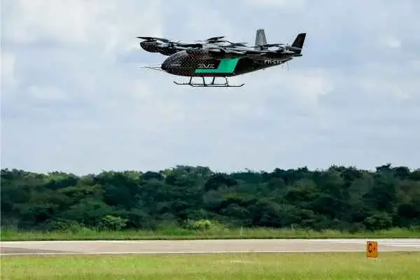 evtol eve transporte aereo