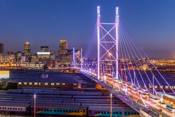 Ponte Nelson Mandela, em Johannesburgo