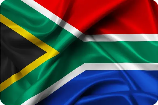 bandeira da áfrica do sul