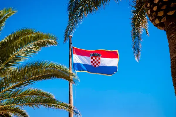 Bandeira da Croácia