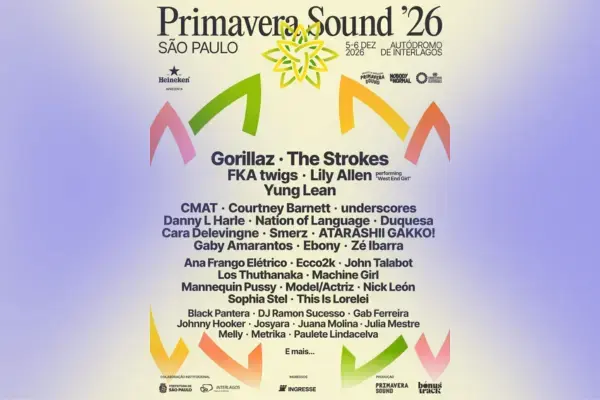 line-up do Primavera Sound 2026