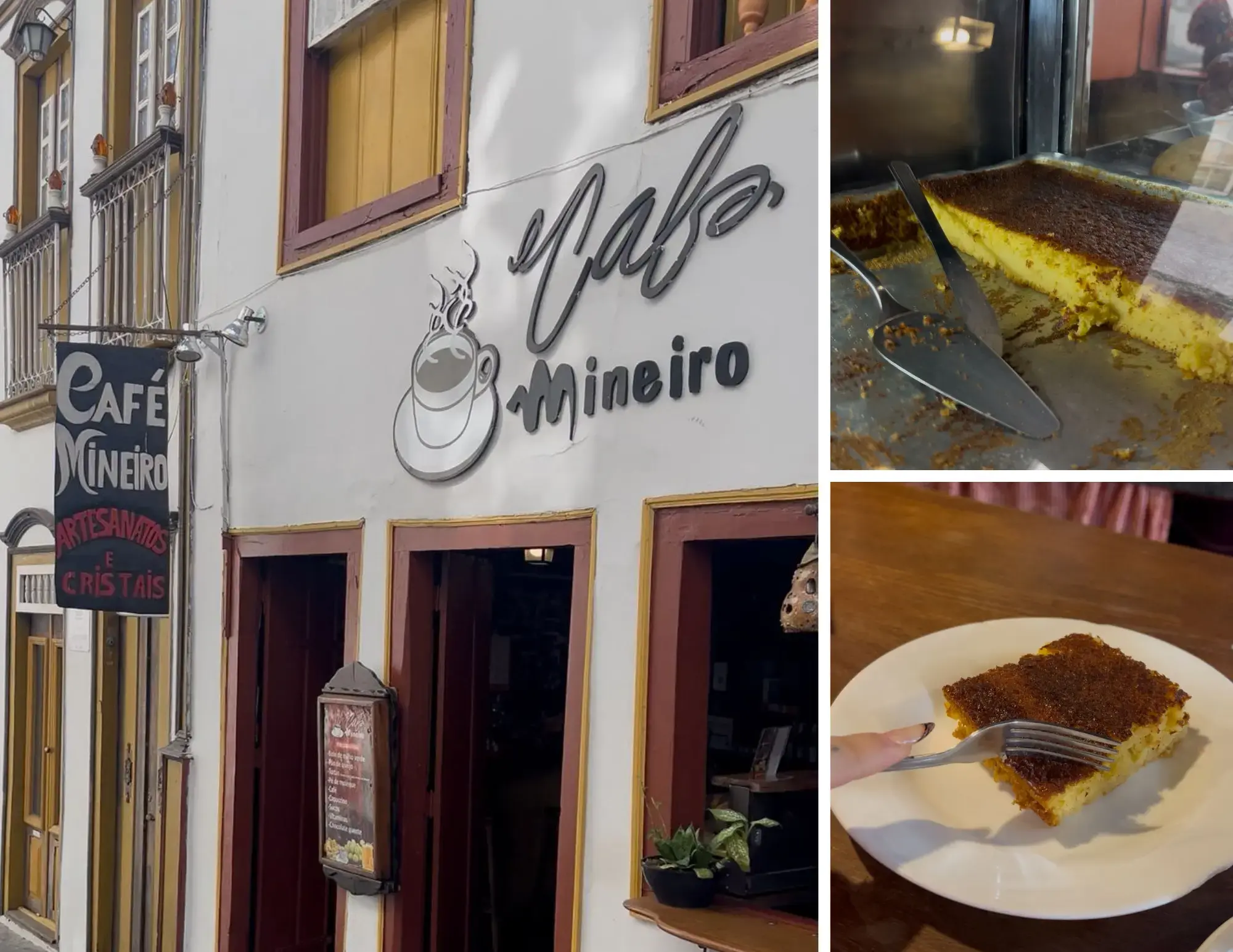 fachada da cafeteria espaço mineiro em diamantina
