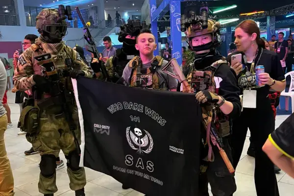 Cosplay militar de Call of Duty no Tecnogame em Manaus