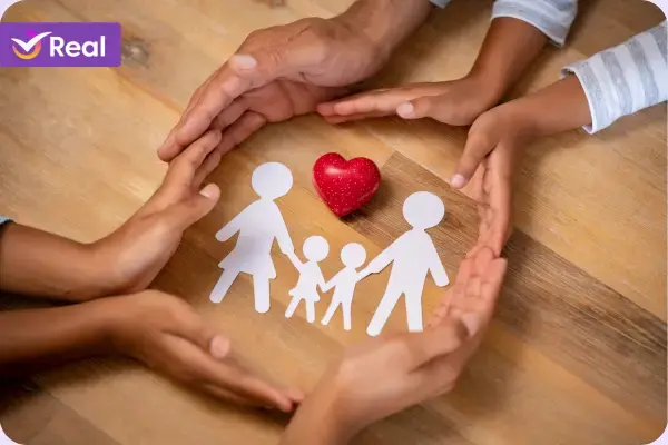 Real Seguro Viagem protegendo uma família